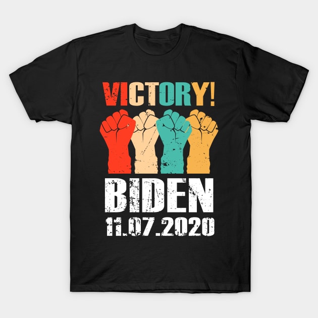 Biden 46th President of America won Election Victory Elected T-Shirt by Spreadlove
